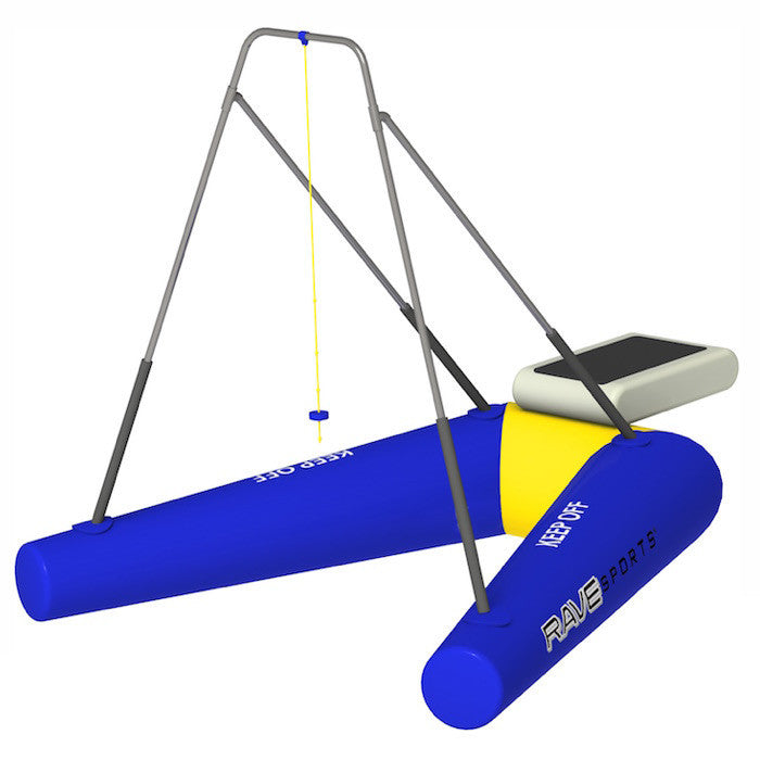 Rave Rope Swing Water Trampoline Attachment - Durable Bungee Swing for Lake, Pool & Backyard Fun - Perfect for Summer Water Games & Outdoor Activities