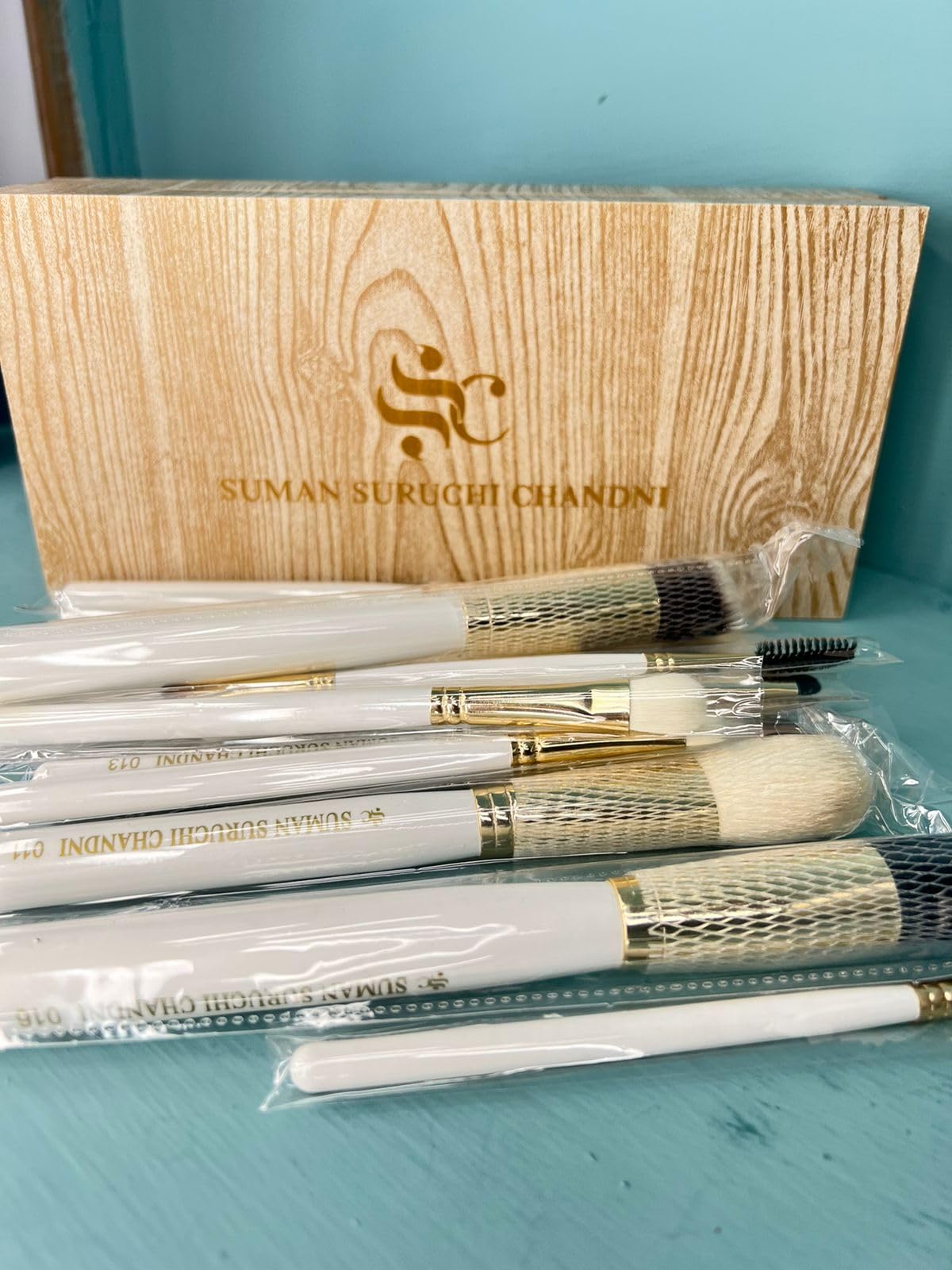 Professional Makeup Brushes Set - Soft Synthetic Bristles for Foundation, Blush, Eyeshadow & Contouring - Perfect for Everyday Makeup, Bridal & Professional Artist Use