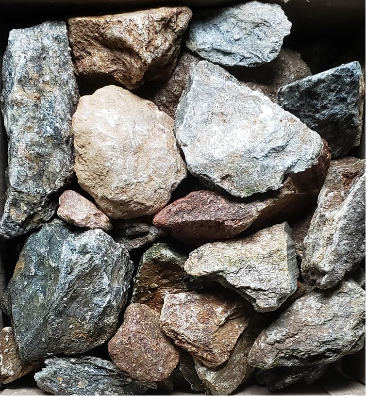 Premium Soapstone Sauna Rocks - 20lb High Heat Retention Stones for Slow Radiant Heat | Ideal for Home Saunas, Steam Rooms & Outdoor Heating