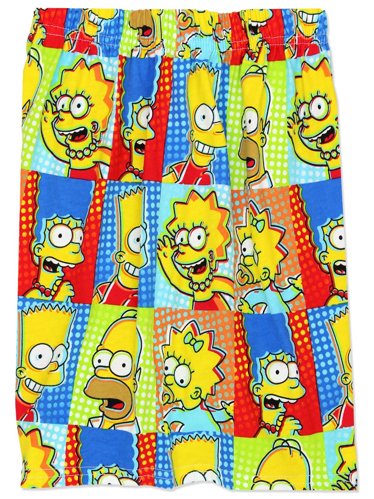 The Simpsons Family Men's Brief Boxer Shorts - Soft Cotton Underwear for Sleep, Lounge & Everyday Wear