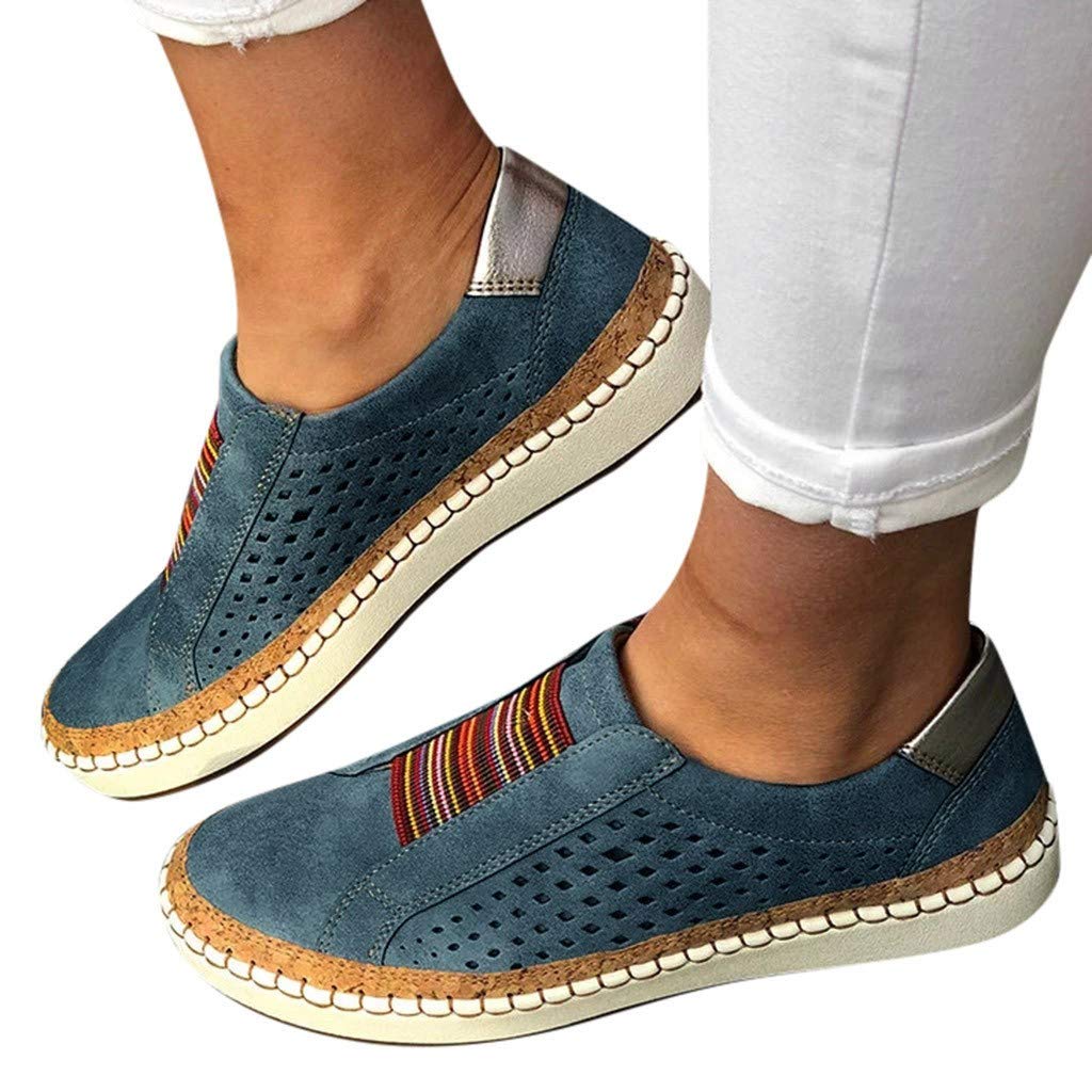 NLOMOCT Women's Running Shoes - Breathable Lightweight Slip-On Sneakers for Tennis & Fashion | Perfect for Gym, Jogging & Casual Wear