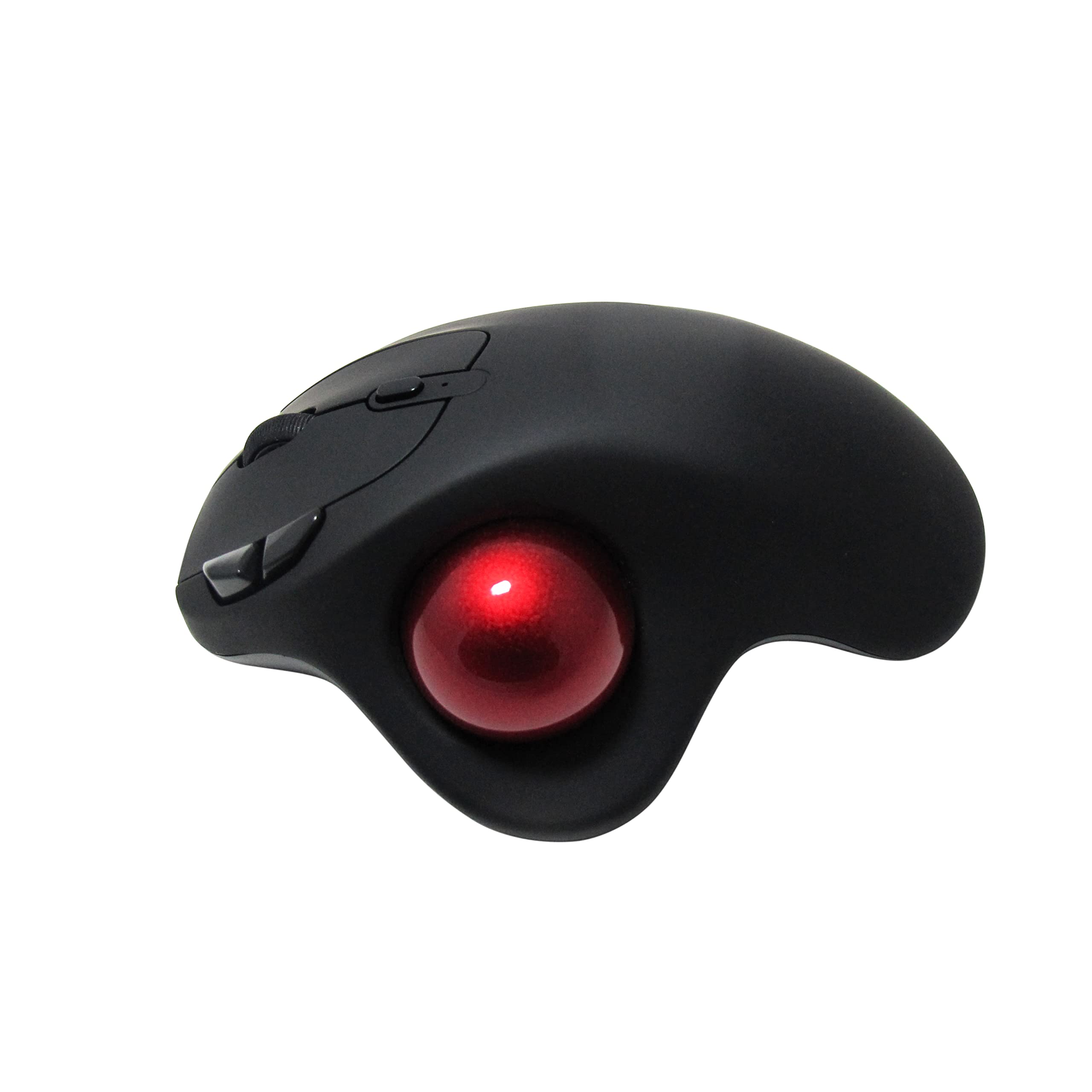 MOJO Multi Mode Rechargeable Silent Trackball Mouse - Bluetooth & Wireless Ergonomic Computer Mouse for Office, Gaming & Graphic Design - Perfect for Home, Work & Travel Use