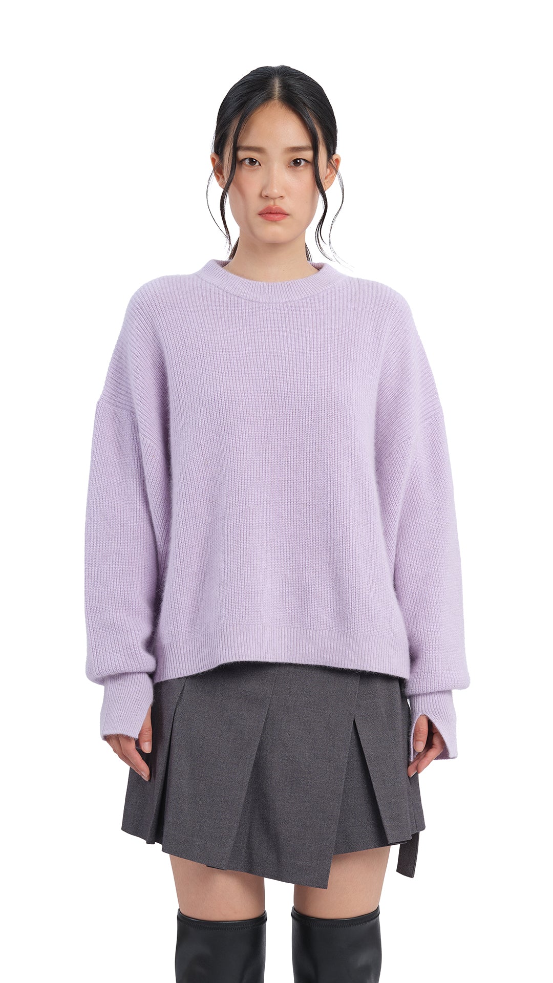 Fox Mix Cardigan Sweater for Women - Cozy Knit Open Front Long Sleeve Wrap - Perfect for Fall, Winter & Casual Outfits