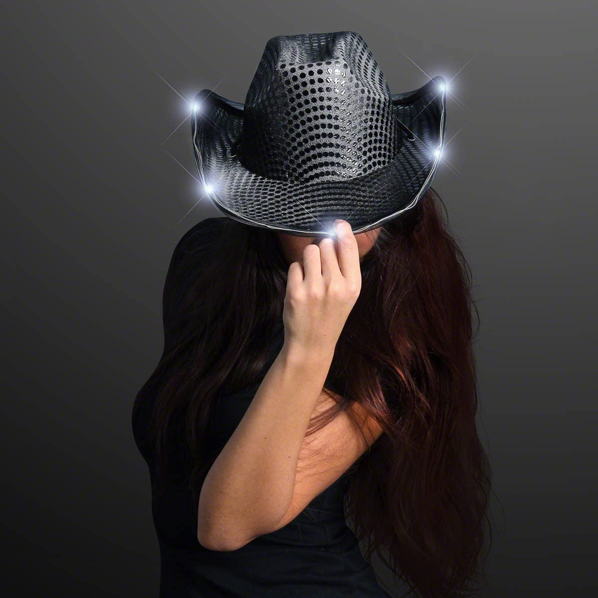 Flashing LED Cowboy Boots for Women - Light Up Western Style Boots for Parties, Raves & Country Music Festivals