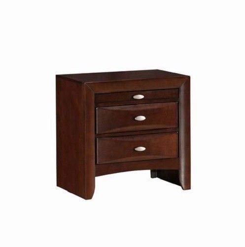 Giantex 3-Drawer Side End Table, Espresso Nightstand - Coffee Table, Bedside Sofa Table for Living Room & Bedroom, Reddish Brown - Perfect for Small Spaces, Dorm Rooms, and Apartment Decor