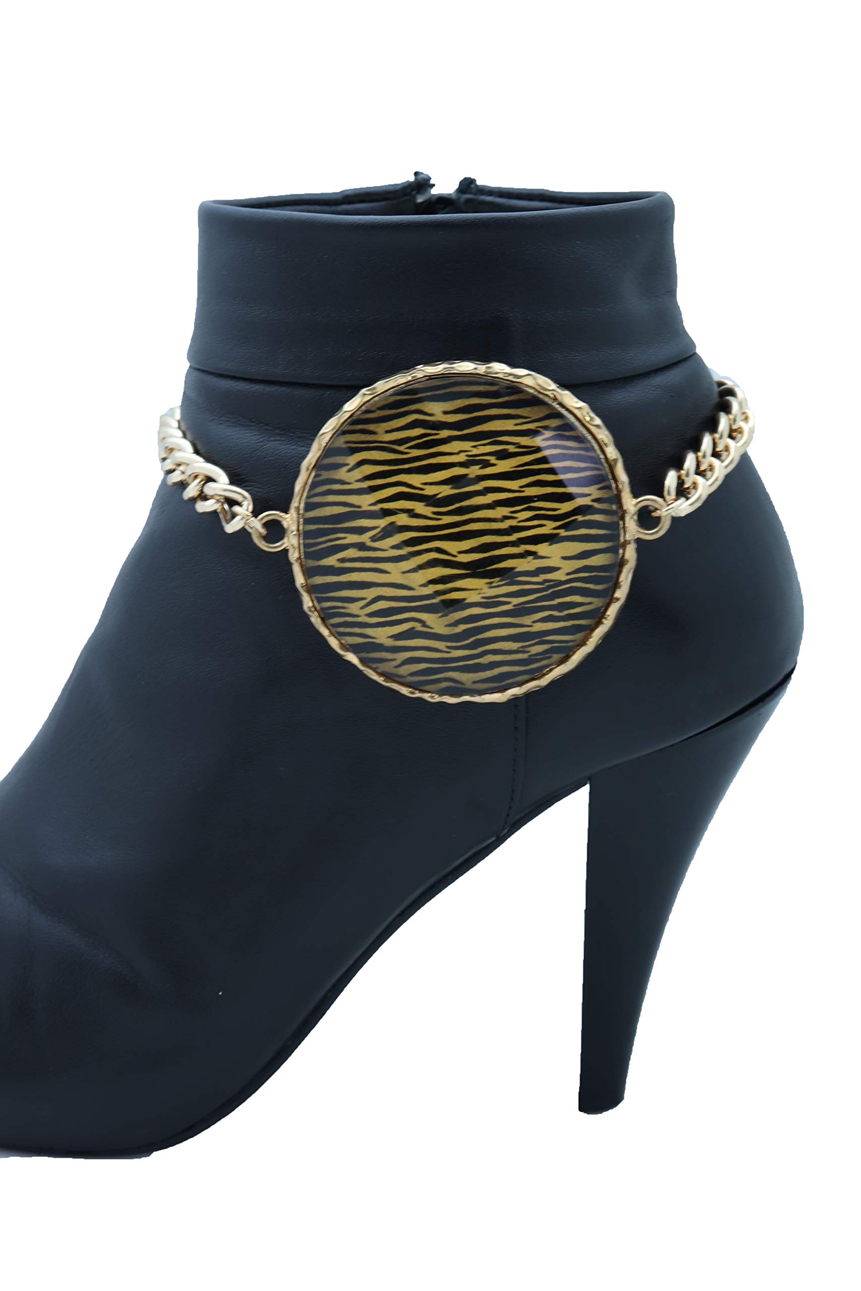 TFJ Women's Fashion Silver Metal Chain Bracelet - Elegant Winter White Deer Design for Christmas & Holiday Gifts | Perfect for Party, Wedding & Everyday Wear