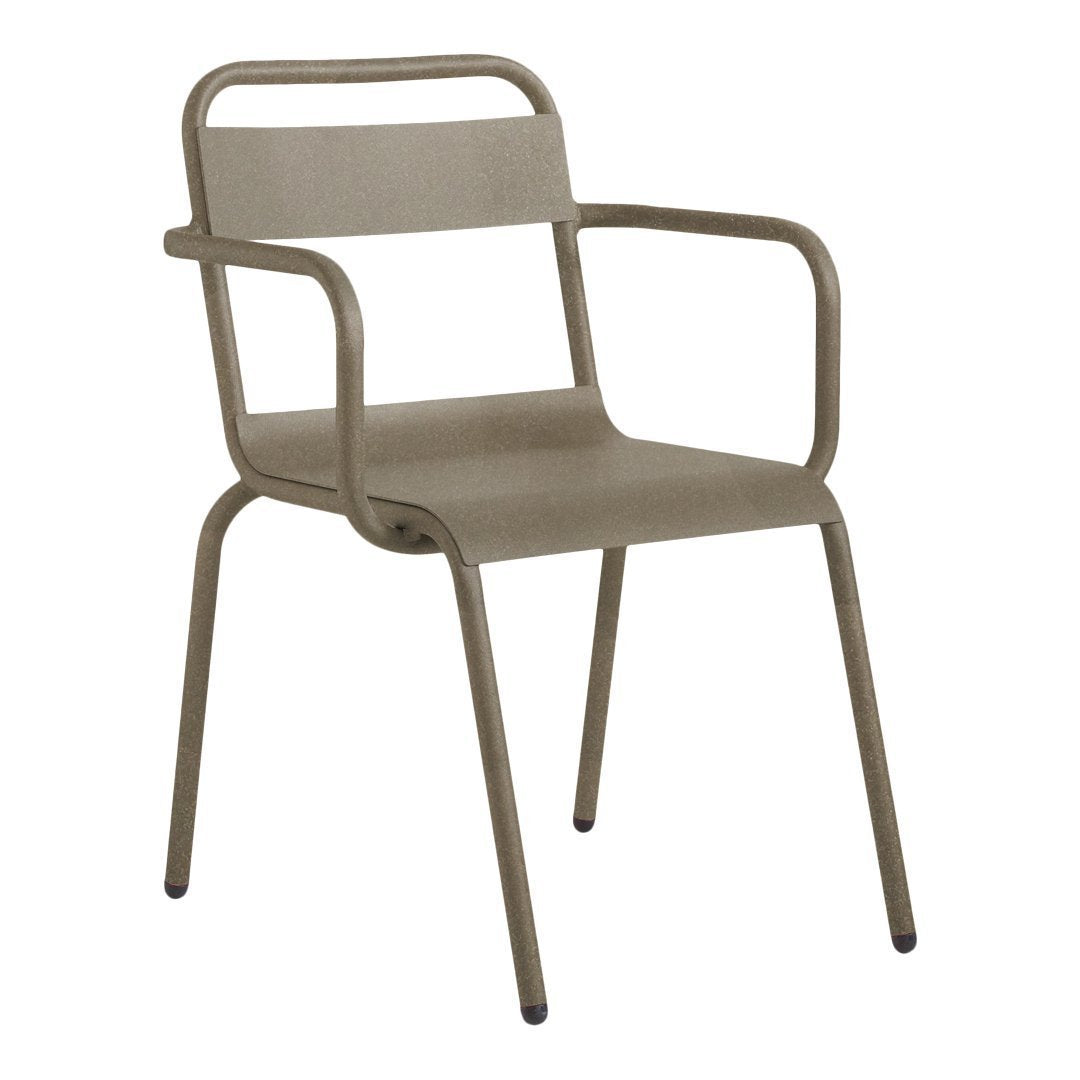 Biarritz Armchair - Modern Accent Chair for Living Room, Bedroom & Office - Comfortable Upholstered Lounge Chair with Wooden Legs - Perfect for Relaxing, Reading & Decorating