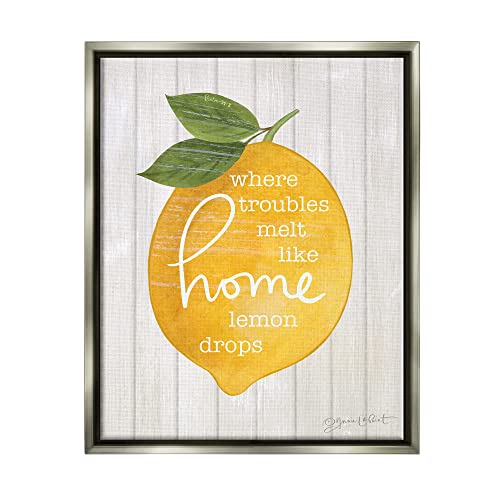 Grey Floater Framed