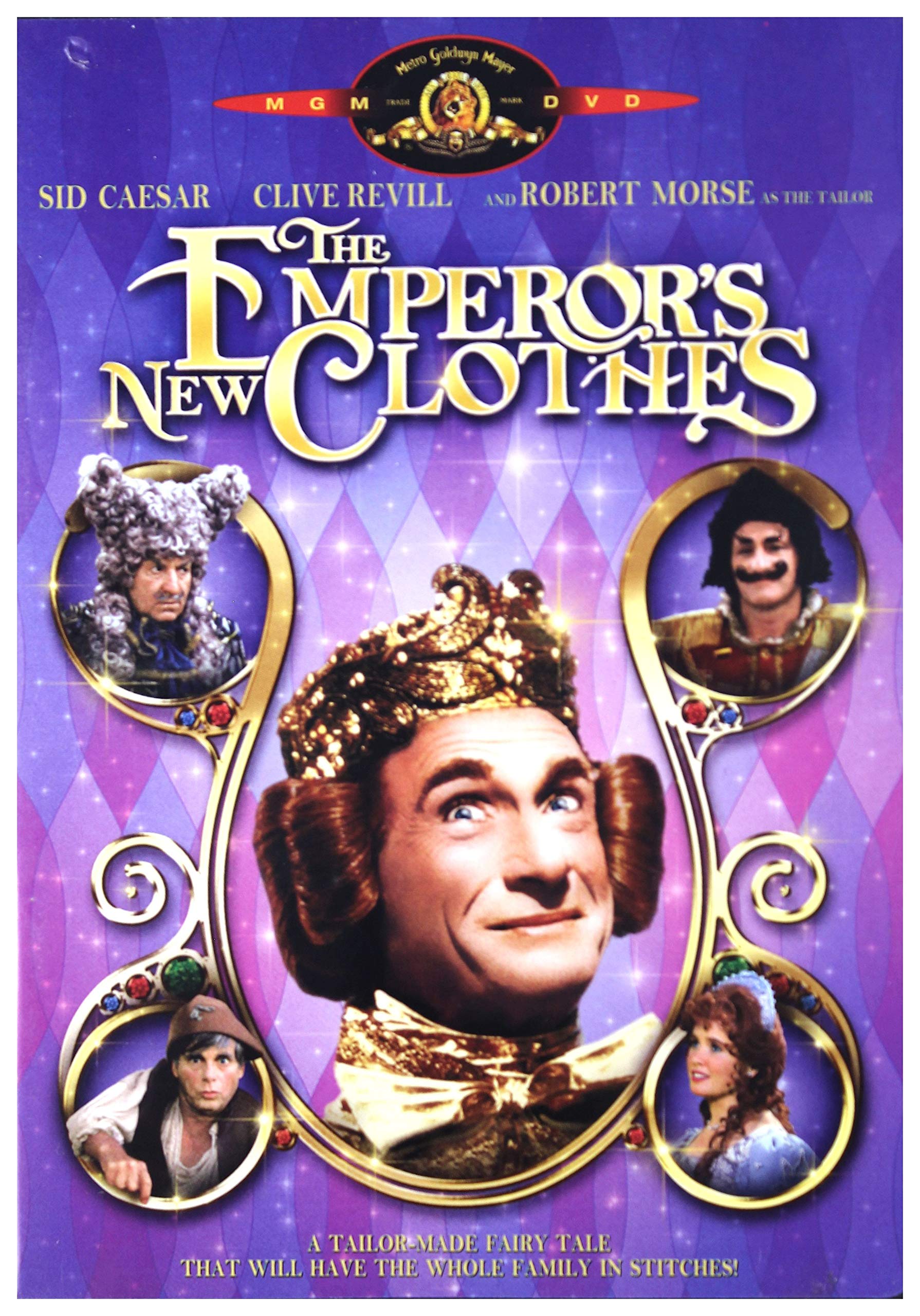 The Emperor's New Clothes DVD - Classic Animated Fairy Tale Movie for Kids & Family Movie Night