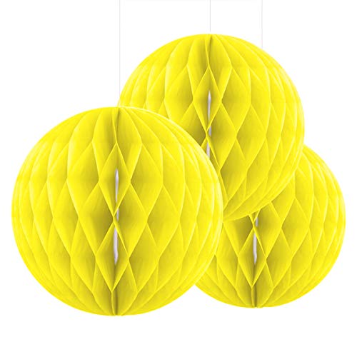 8 inch 3pcs YELLOW honneycombs
