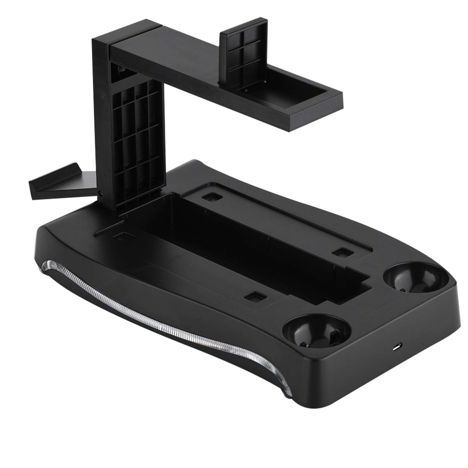 PS4 VR Controller Charging Station & Battery Holder - Easy Mount Bracket for DualShock 4 | Perfect for Gaming Setup & VR Accessories Organization