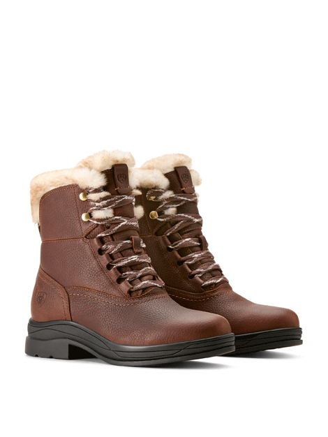 Ariat Harper Sherpa Waterproof Winter Boots for Women - Insulated Snow Boots with Sherpa Lining for Hiking, Outdoor & Cold Weather Activities