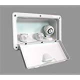 Portable Hot & Cold Transom Shower for Boats - Insulated Outdoor Camping & Marine Shower with Temperature Control for RV, Yacht, and Beach Use
