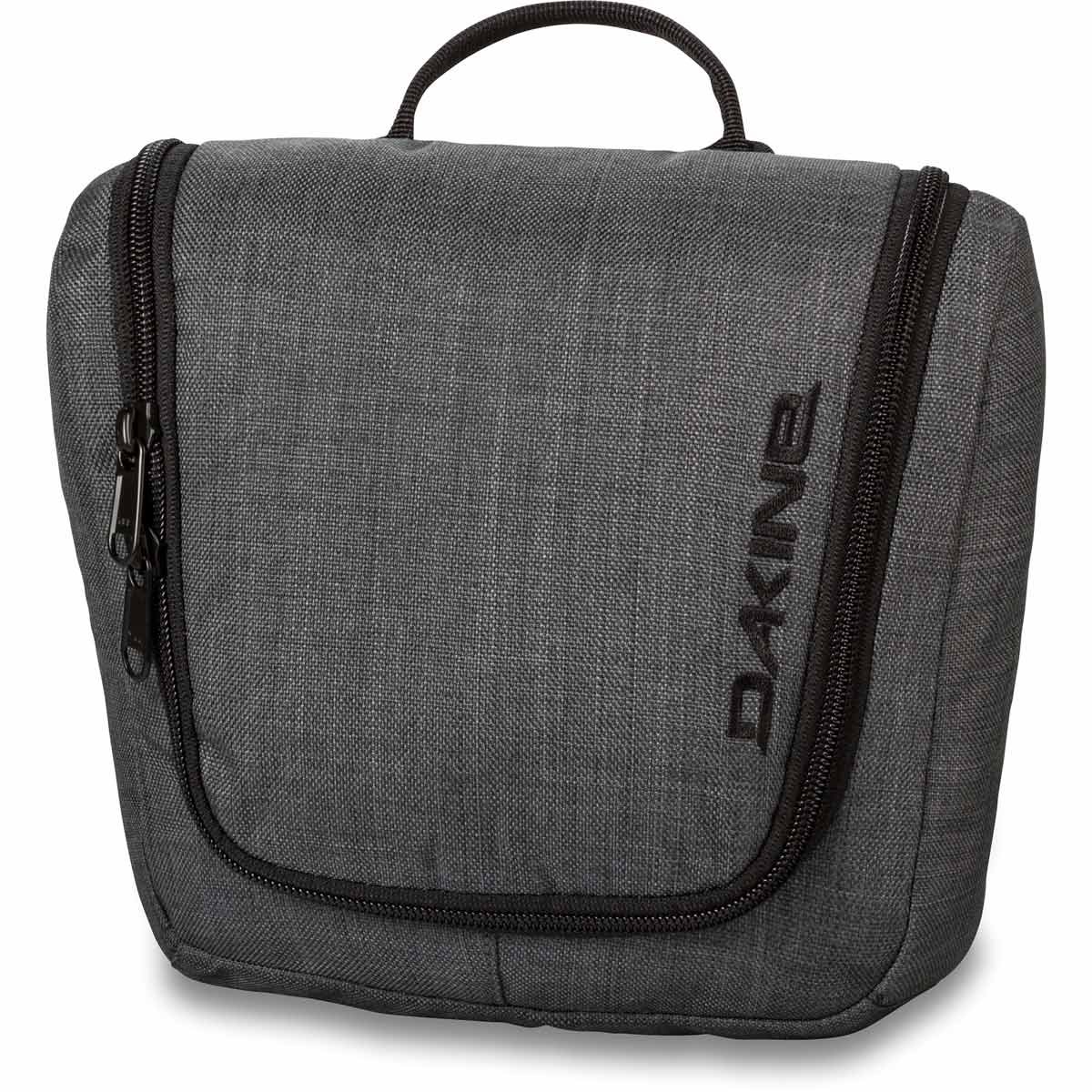 Dakine Travel Kit - Waterproof Toiletry Bag for Men & Women, Compact Organizer with Hanging Hook, Perfect for Airplane, Gym, Camping & Business Trips