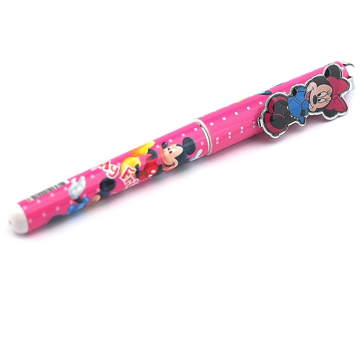 Disney Minnie Mouse Gel Pens Set of 2 - Cute Cartoon Character Writing Pens for School, Office & Gift Giving - Perfect for Note Taking, Journaling & Disney Fans Collection