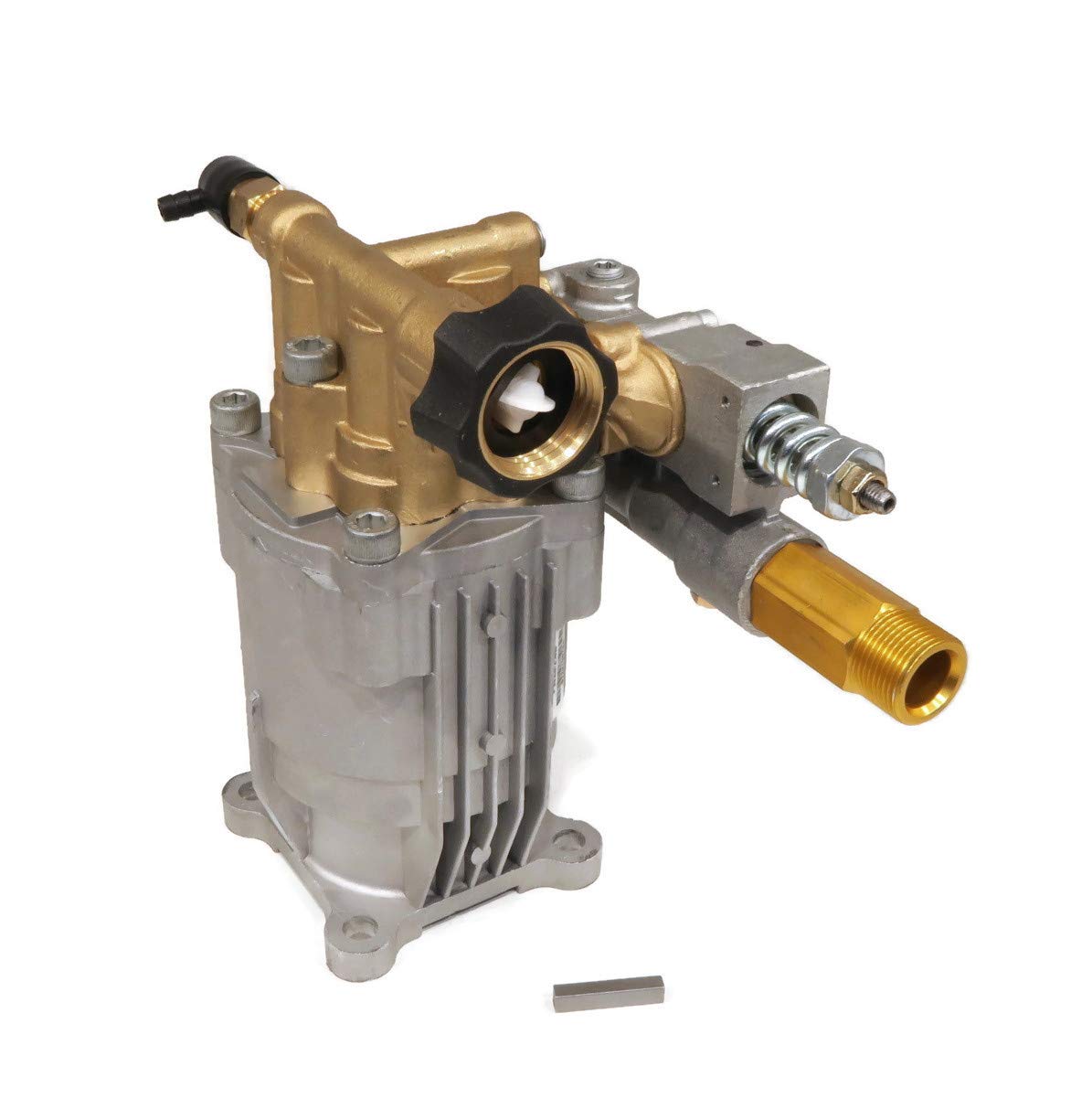 Himore Pressure Washer Water Pump with Keyway - Compatible with Models 309515003, 309515001, 308418004 | High-Performance Replacement Pump for Cleaning Driveways, Decks & Outdoor Surfaces