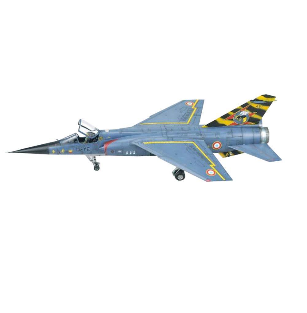 1/72 Scale Mirage F1C/C-2000 ALA Fighter Plastic Model Kit - Detailed DIY Puzzle for Adults, Collectors & Hobbyists - 7.8 x 5 Inch - Perfect for Display, Gifts & Military Enthusiasts