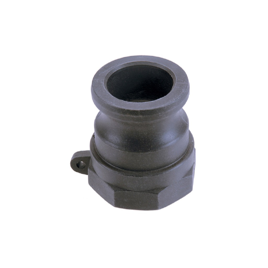 Poly Cam Lock (Male) x Female NPT Thread Type A - Durable Plastic Quick-Connect Fittings for Water, Air, and Chemical Applications in Industrial Plumbing Systems