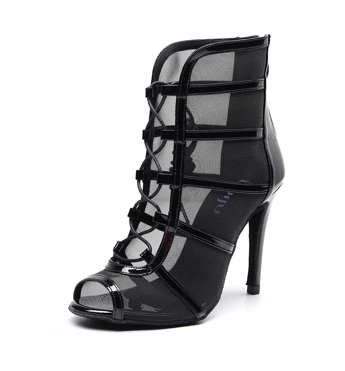 Professional Women's Latin Dance Shoes for Ballroom, Salsa & Performance - 10cm Heel - Perfect for Practice, Competition & Stage Shows
