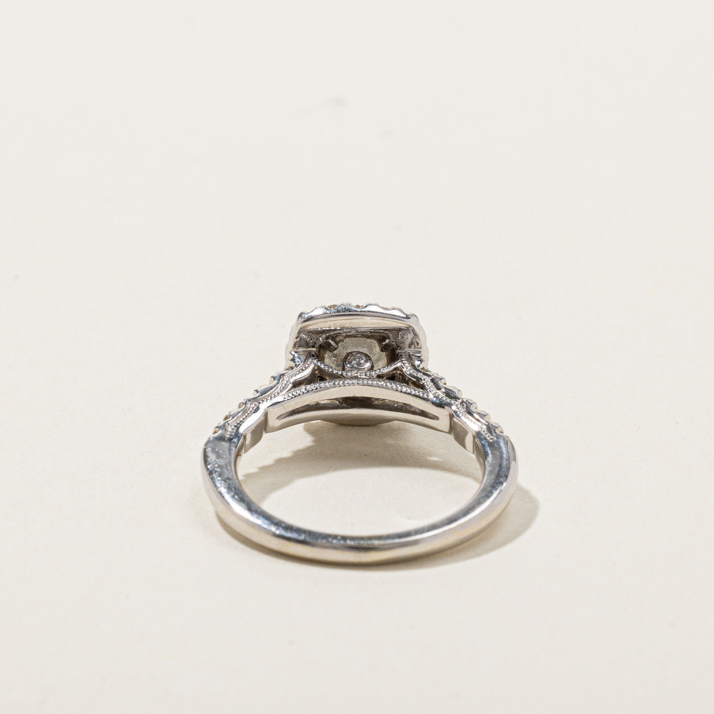 1.37ctw Halo Diamond Engagement Ring - I1/I2 Clarity, Size 6 | Perfect for Proposals, Anniversaries & Wedding Bands