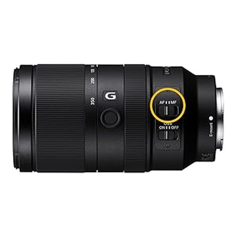 Sony Alpha 70-350mm F4.5-6.3 G OSS Super Telephoto Zoom Lens for APS-C Cameras - Perfect for Wildlife, Sports & Travel Photography