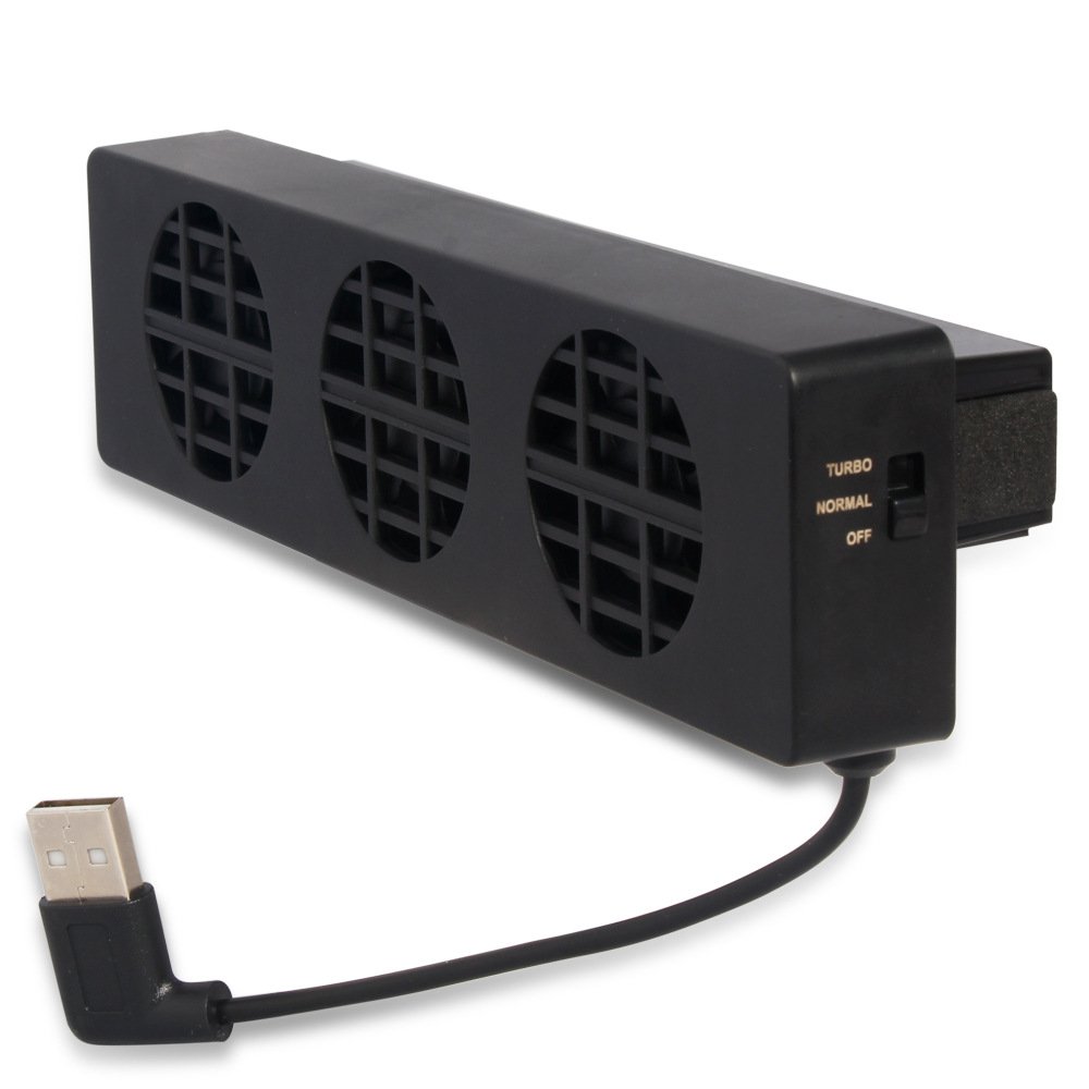 OSTENT 3-in-1 Cooling Fan Dock for Nintendo Switch - Portable Cooling System with Triple Fans for Switch/OLED/Lite - Prevent Overheating During Gaming Sessions