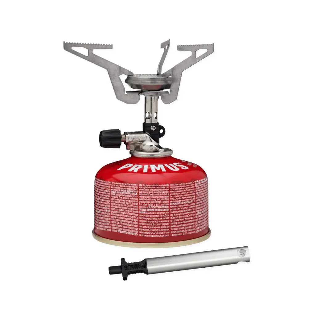 Primus Express Camping Gas Stove with Piezo Ignition - Lightweight Portable Backpacking Stove for Hiking, Camping & Outdoor Adventures