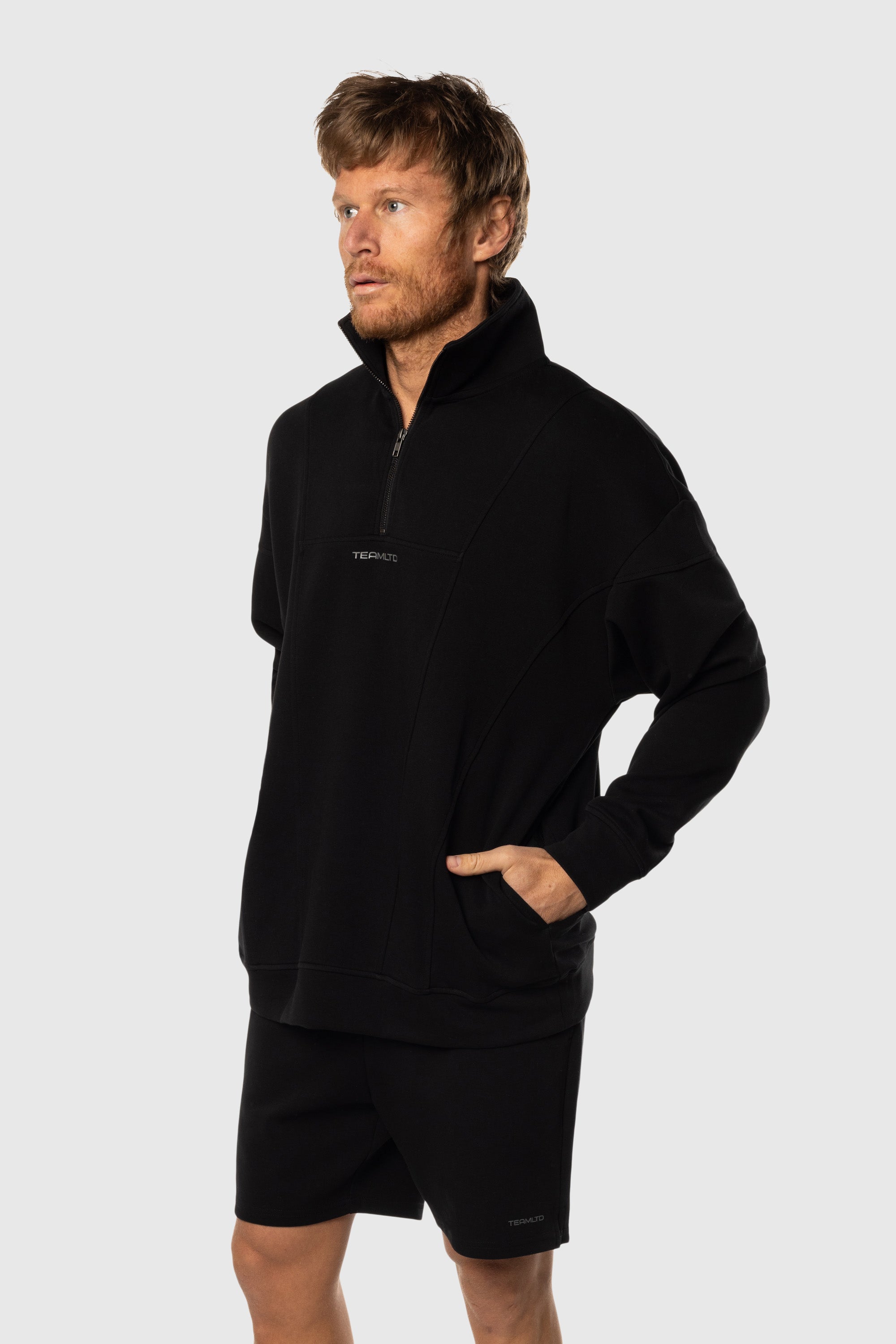 Black Stretch Fleece Set for Women - Soft & Cozy Winter Loungewear - Perfect for Home Relaxation, Yoga & Casual Outings