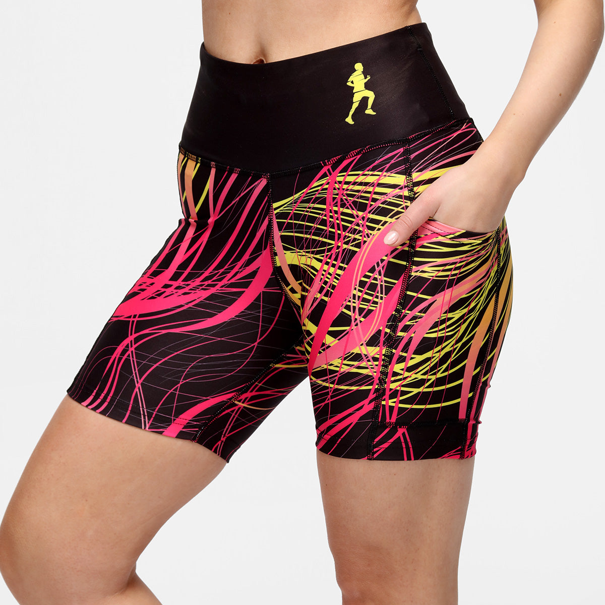 LLHM Sounds of London Running Shorts with Pockets - Lightweight Athletic Shorts for Men & Women - Perfect for Jogging, Gym Workouts & Outdoor Activities