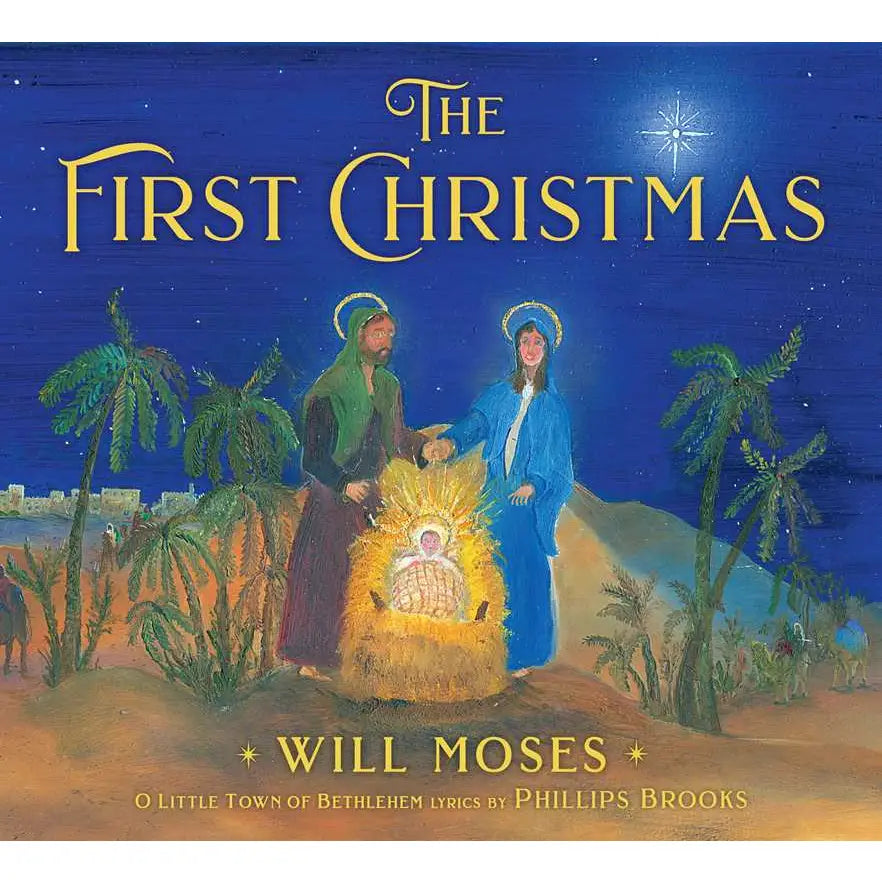 First Christmas by Phillips Brooks - Inspirational Holiday Book for Christmas Gifts & Celebrations - Perfect for Family Reading, Church Events & Holiday Decor