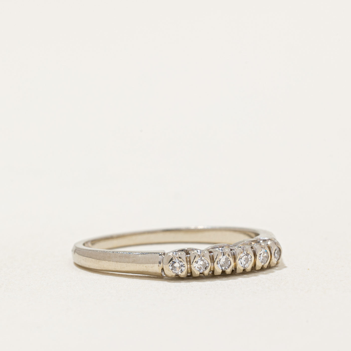 Birks J.F' Diamond Ring | 0.06ctw | Size 5.75 | Elegant Solitaire Engagement Ring for Women | Perfect for Proposals, Anniversaries & Special Occasions