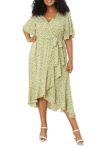14 - Light Green Floral