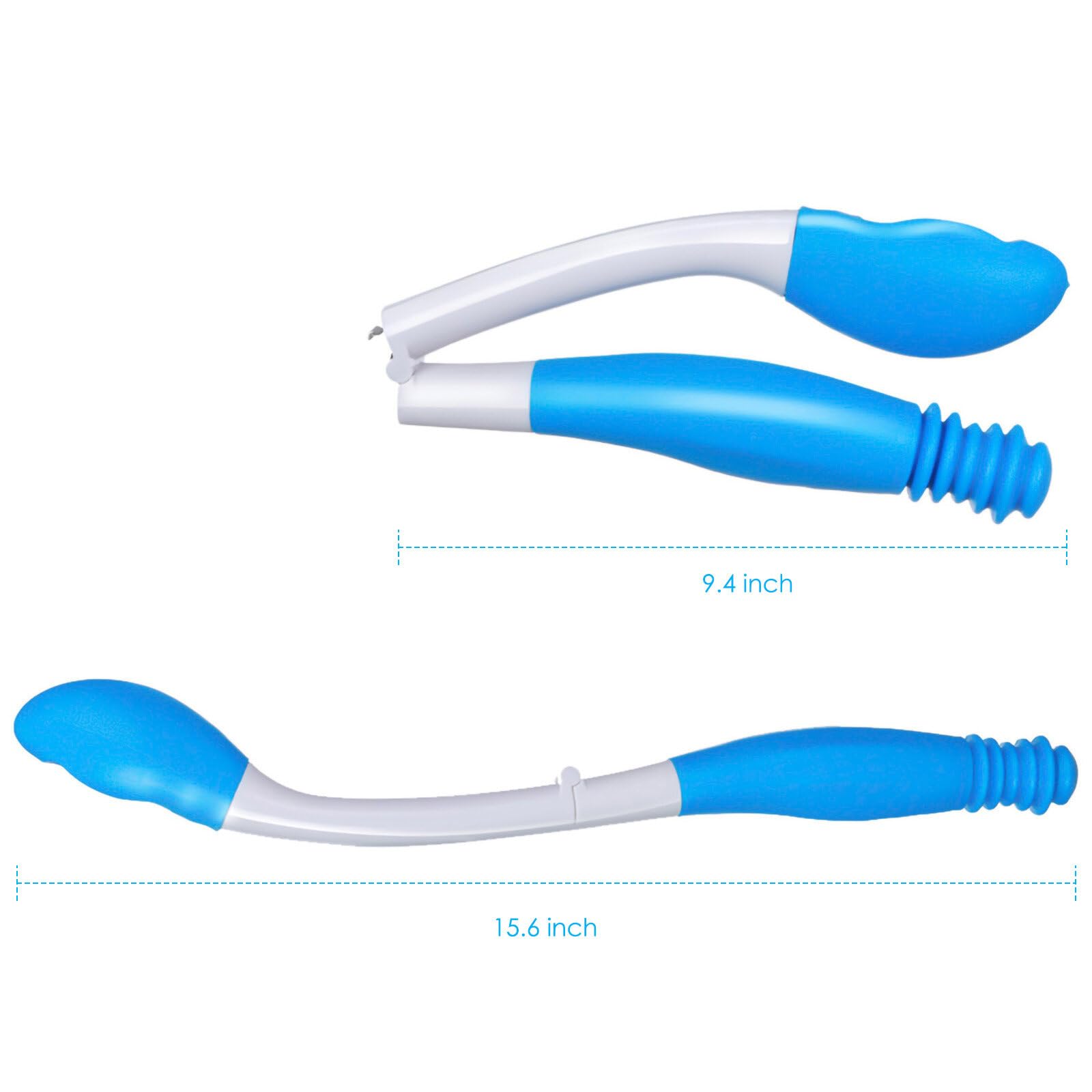 Self Wipe Assist Toilet Aid - Long Handle Bottom Wiper for Elderly & Disabled | Mobility Bathroom Aid for Independent Living | Ideal for Post-Surgery, Arthritis & Limited Mobility Care