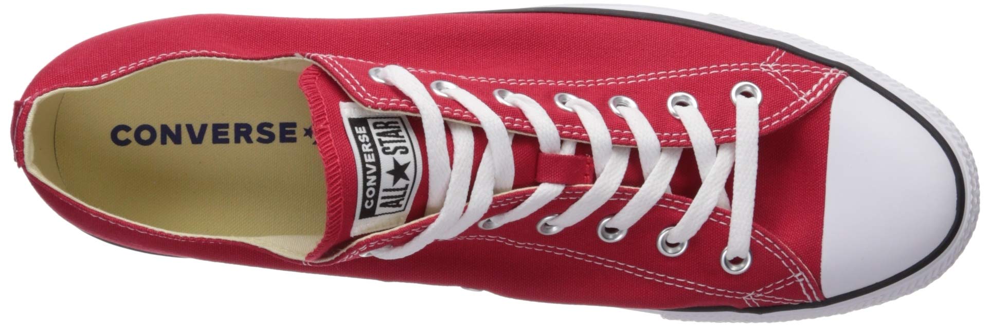 Converse Chuck Taylor All Star Low Top Sneakers - Men's Size 11 / Women's Size 13 - Classic Red Canvas Shoes (M9696) | Casual Wear, Street Style & Everyday Fashion