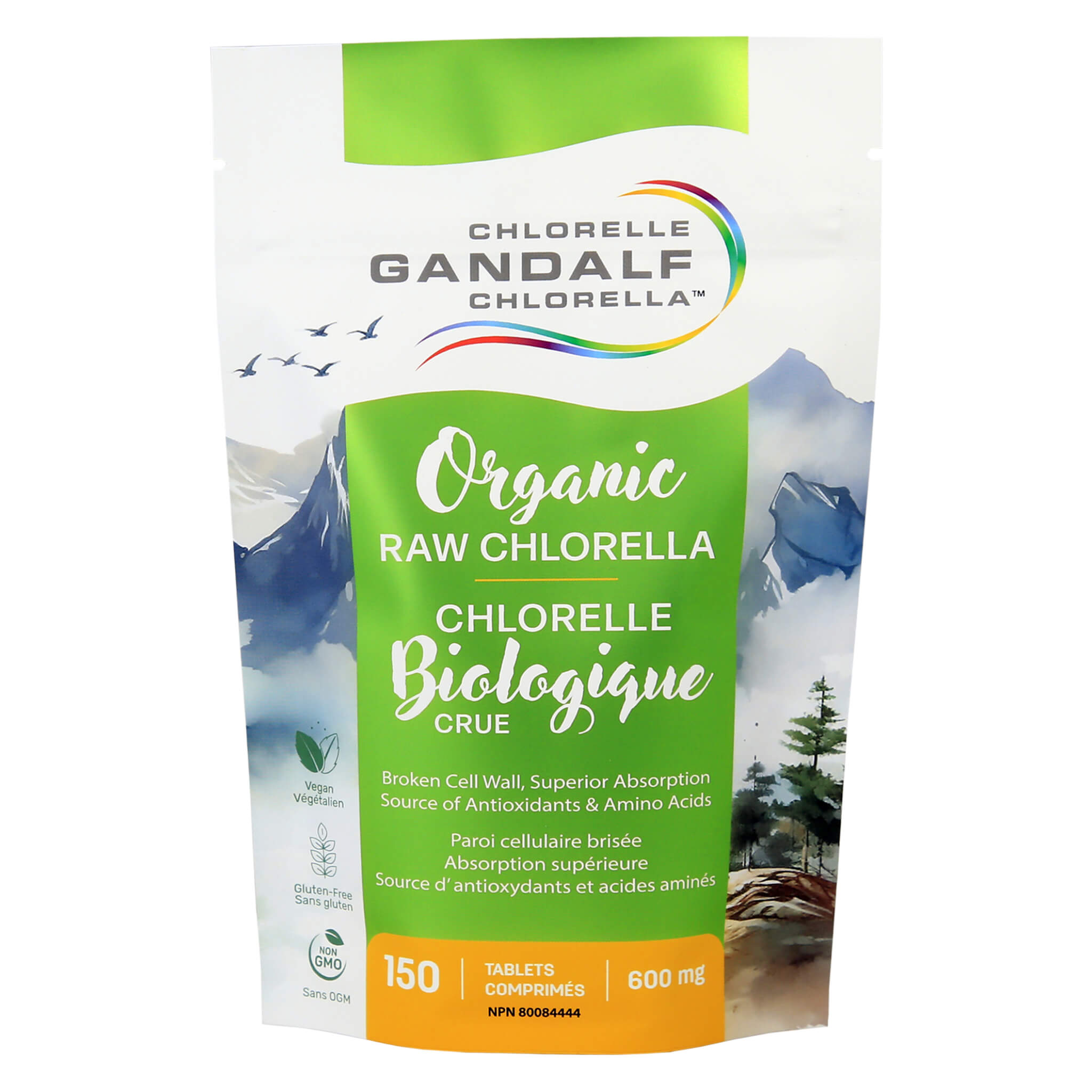Organic Chlorella 600mg Tablets - Premium Superfood Supplement for Detox, Immunity & Energy Boost | Vegan, Non-GMO | Daily Wellness & Cleansing Support