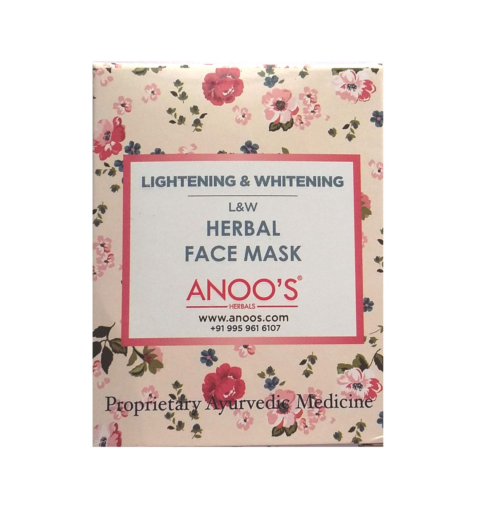 Anoos L&W Face Mask 40G Pack - 3-Ply Disposable Face Masks for Daily Protection, Comfortable & Breathable - Ideal for Work, Travel, and Public Safety
