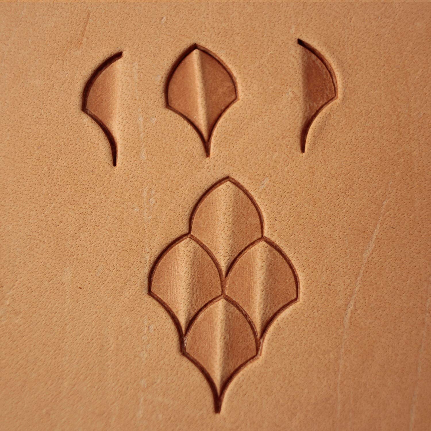 Premium Dragon Scale Leather Stamp Tool - Handmade Leather Carving Punch Set for Leathercrafting & DIY Projects - Perfect for Belts, Wallets, and Leather Accessories