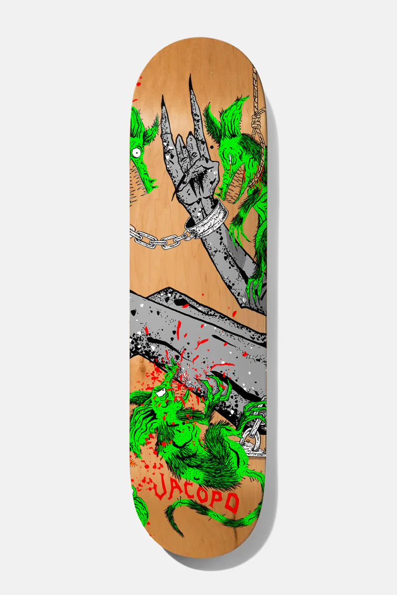 Baker Jacopo Toxic Rats Skateboard Deck 8.25