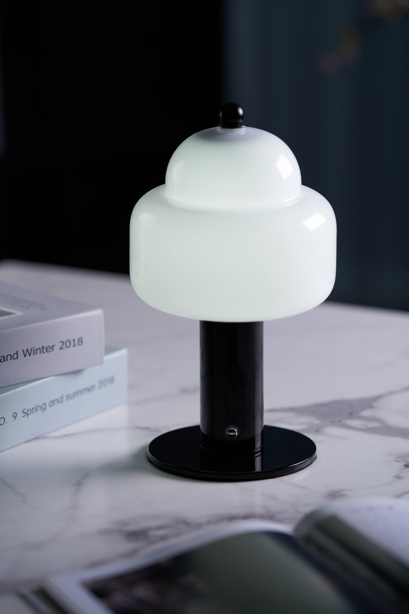 Modern Cloud Dome Table Lamp - Soft Glow LED Night Light for Bedroom, Nursery & Living Room - Perfect for Relaxation, Reading & Decor