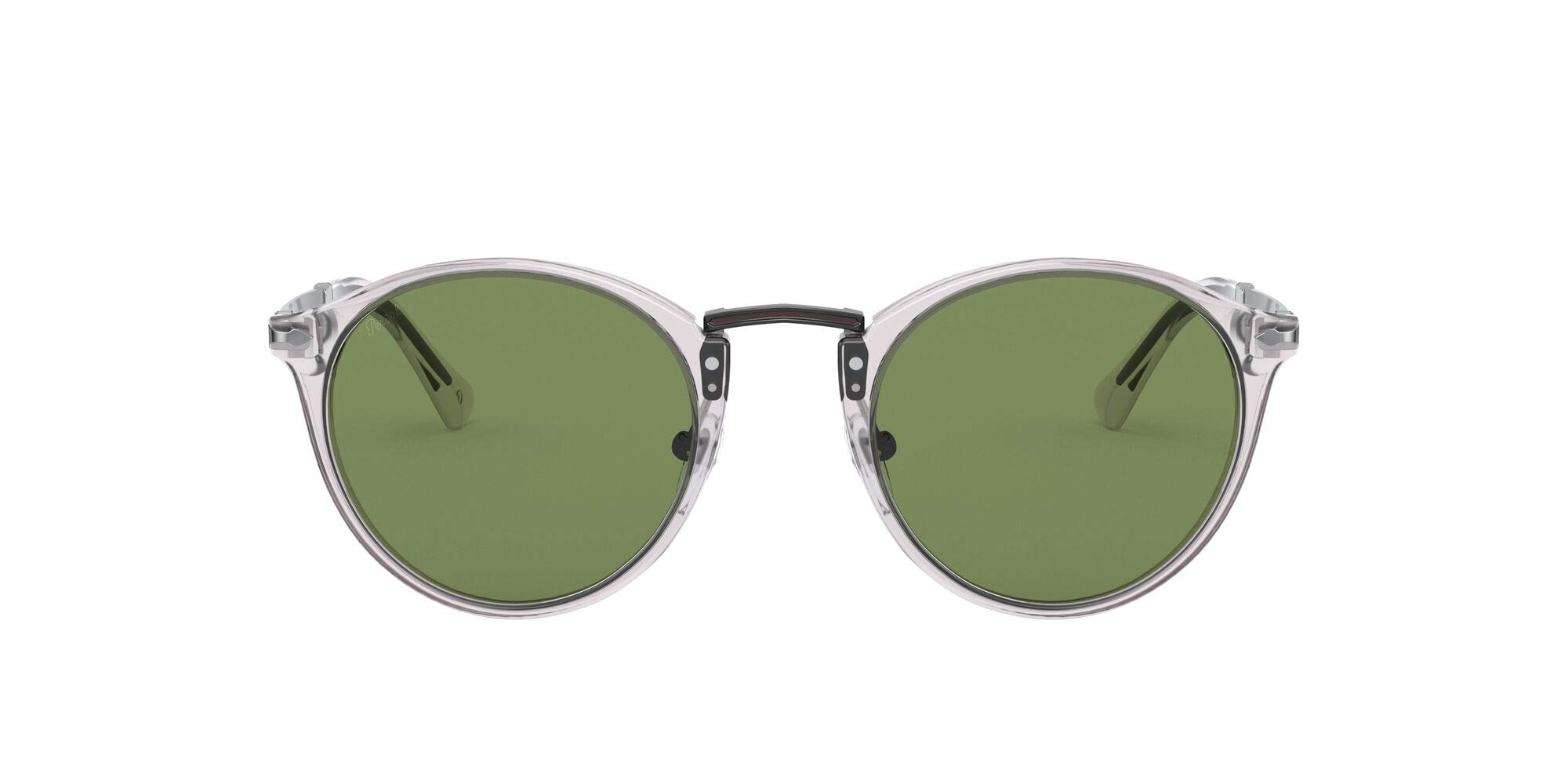 Persol PO3248S Panto Sunglasses for Men & Women – Classic Aviator Style UV Protection – Perfect for Driving, Travel & Outdoor Activities