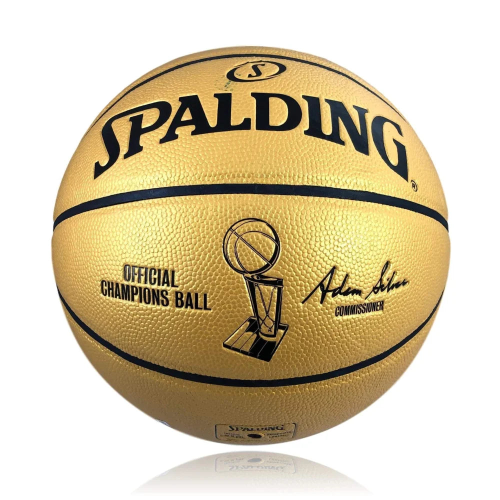 Kevin Durant Stephen Curry Klay Thompson Autographed Golden State Warriors Basketball - Limited Edition Gold BAS COA Certified - Perfect for NBA Collectors, Sports Memorabilia Fans & Warriors Gift Ideas
