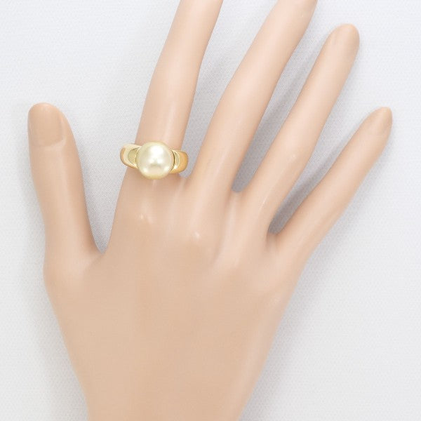 18K Yellow Gold South Sea Pearl Ring for Women – Elegant Pearl Jewelry for Weddings, Parties & Special Occasions