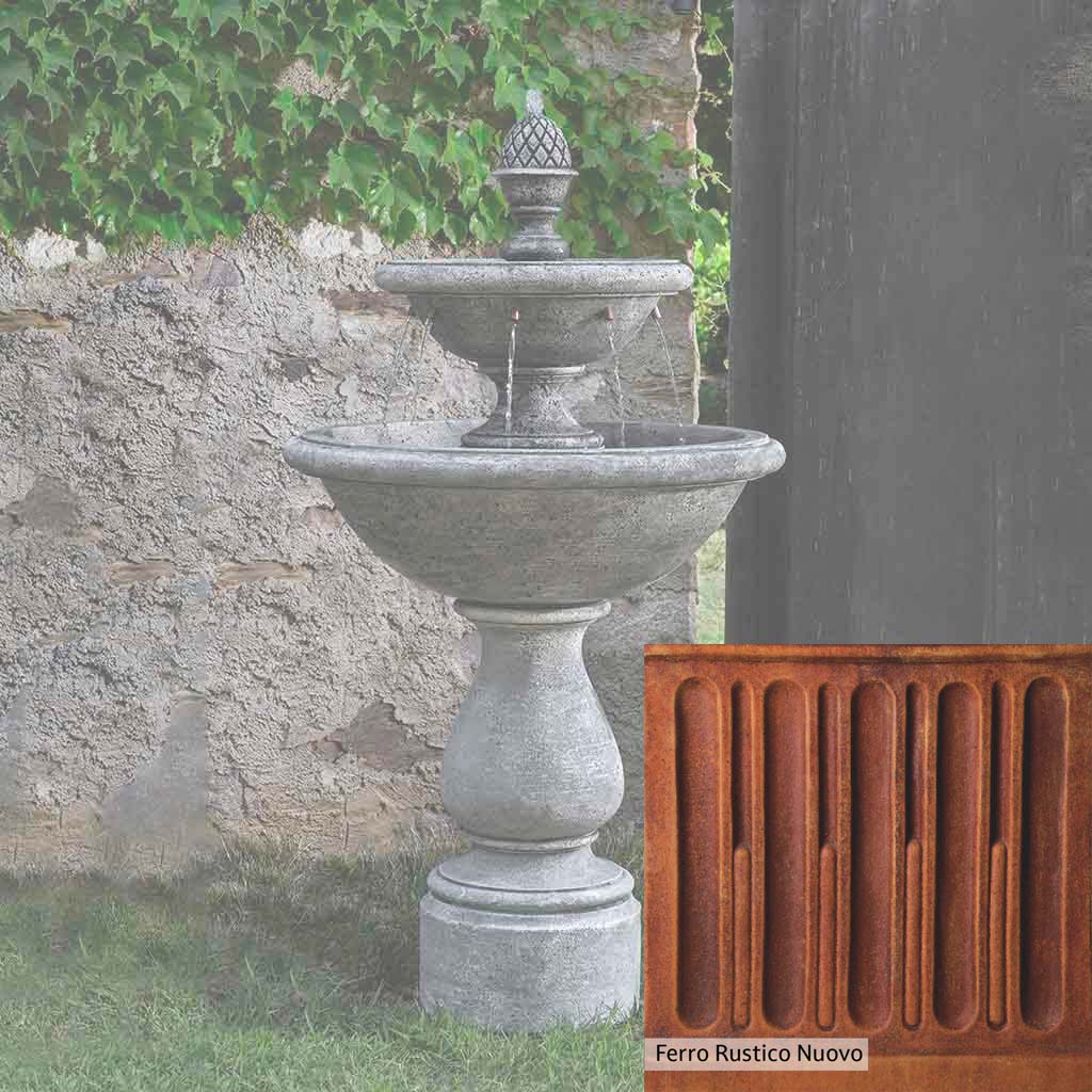Campania International Charente Fountain - Classic Outdoor Garden Water Fountain for Patio, Yard & Landscaping | Perfect for Backyard Decor, Zen Meditation & Relaxation