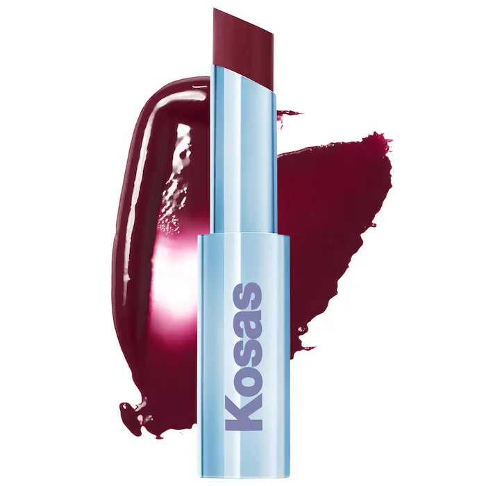 Kosas Hydrating Lip Gloss with Ceramides - Wet Stick™ for Moisturized, Shiny Lips | Perfect for Daily Wear, Makeup Looks & On-the-Go Hydration