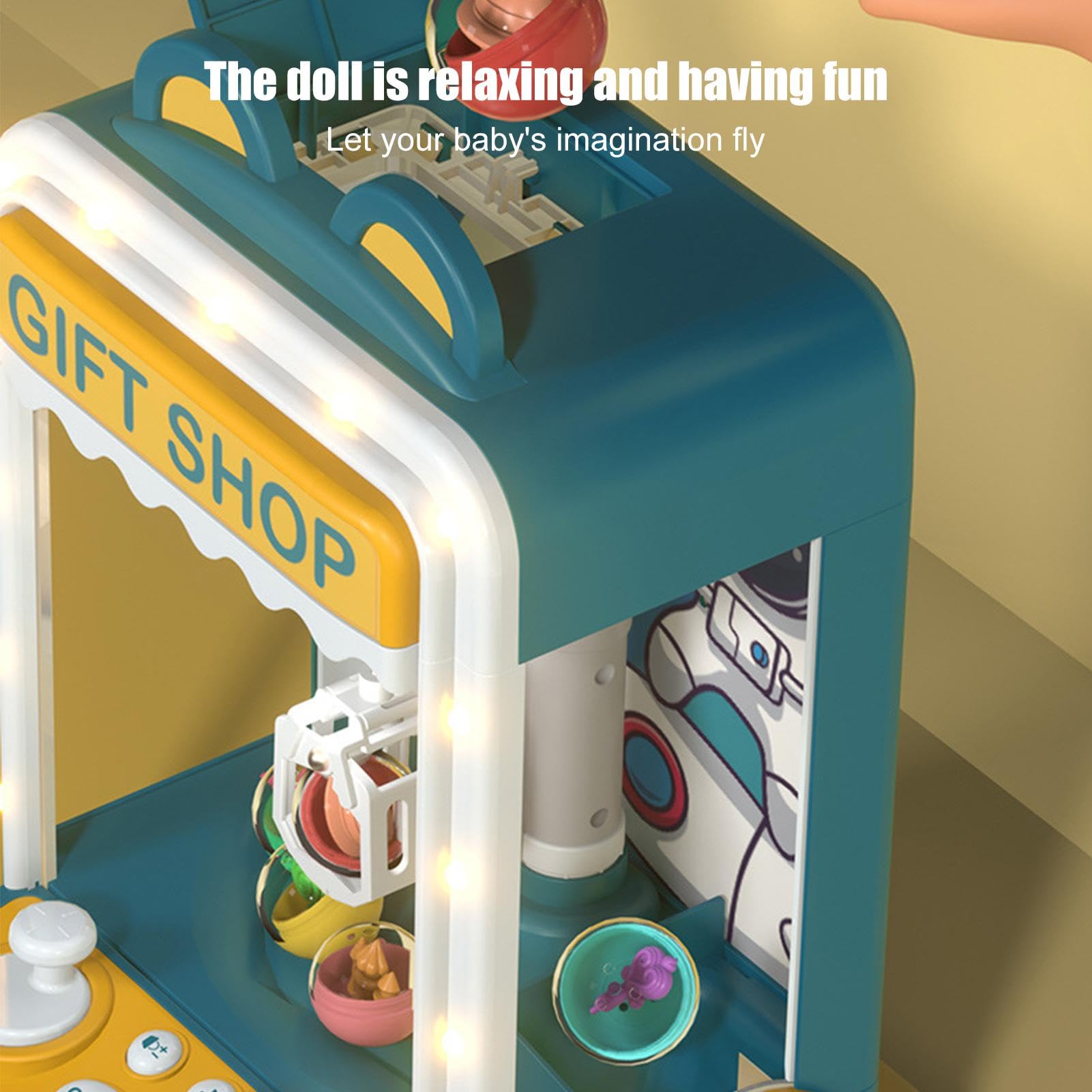 Quaeetyu Kids Claw Machine - Arcade Candy Grabber & Prize Dispenser Game for Children | Fun Birthday Party & Carnival Entertainment Gift for Boys & Girls