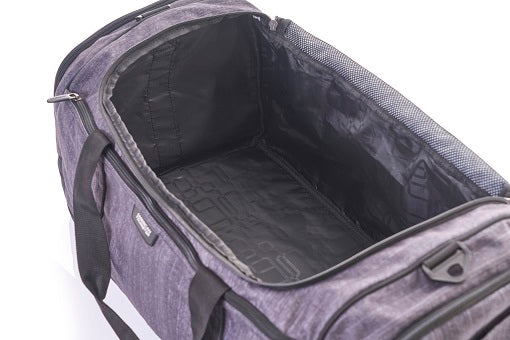 American Tourister 50864 Duffle Bag - Gun Metal Color for Travel, Gym & Sports - Durable & Spacious Carry-On Luggage