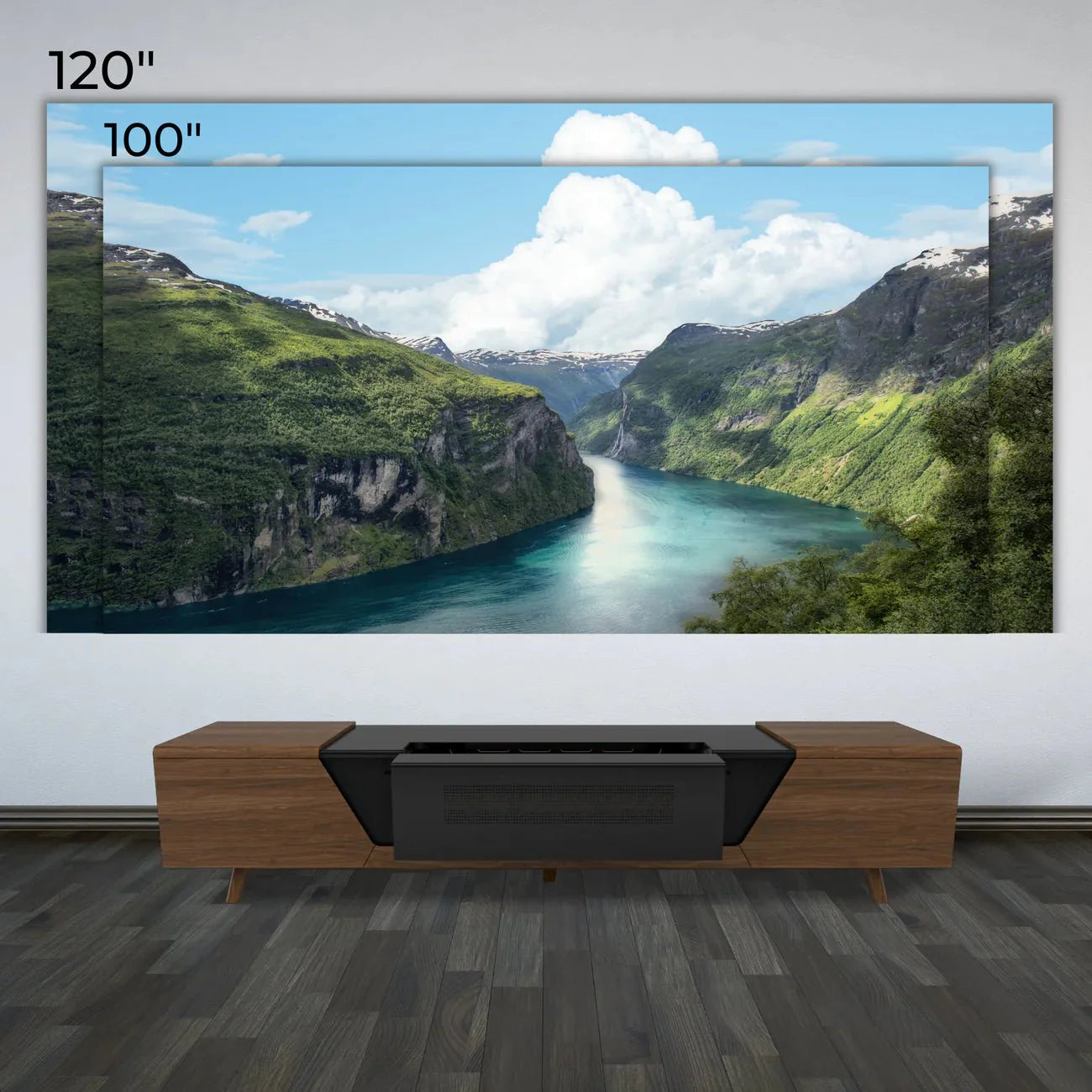 AWOL Vision SMART CABINET - Premium Home Theater Storage Solution for Projectors & Media Devices | Perfect for Living Room & Home Cinema Setup