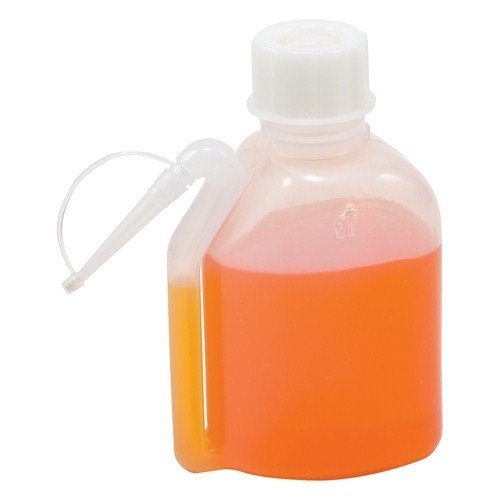 Kartell Wash Bottle - 2 Packs of 36 Polyethylene Squeeze Bottles for Lab, Cleaning & Chemical Dispensing | Durable Integral Design for Science Experiments & Industrial Use
