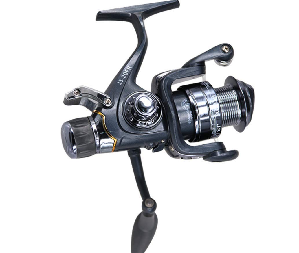 Premium Cast Fishing Reel for Freshwater & Saltwater - Front & Rear Drag Spinning Reel with Dual Brake System - Ideal for Carp Fishing, Bass, Trout & More - Perfect for Shore Fishing, Boat Angling & Professional Tournaments