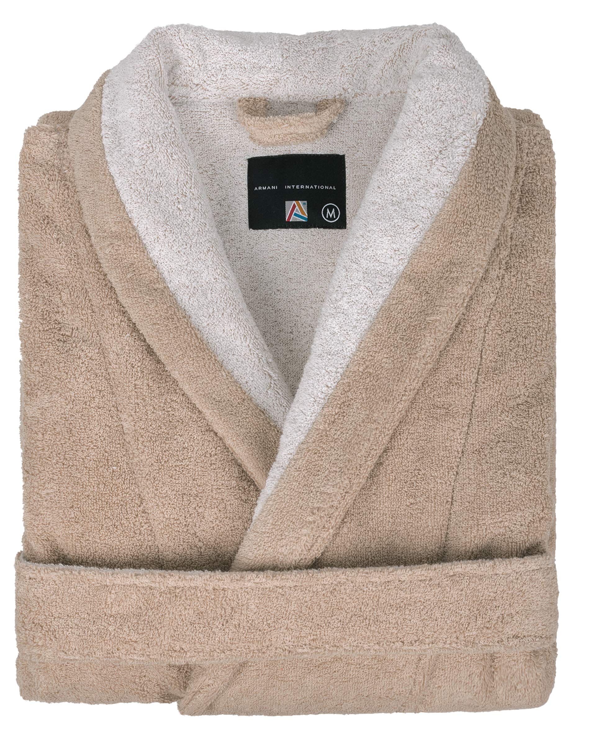 Premium Men's European Striped-Weave Pajama Set with Robe, Slippers & Hand Towel - 5-Piece Luxury Sleepwear for Relaxation at Home, Spa Days & Cozy Evenings